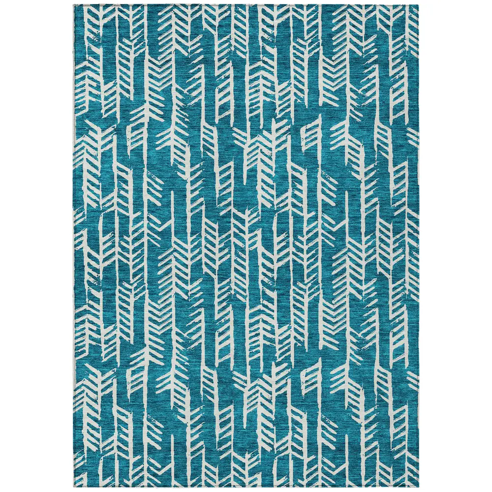 Chantille ACN906 Teal 10' x 14' Rug