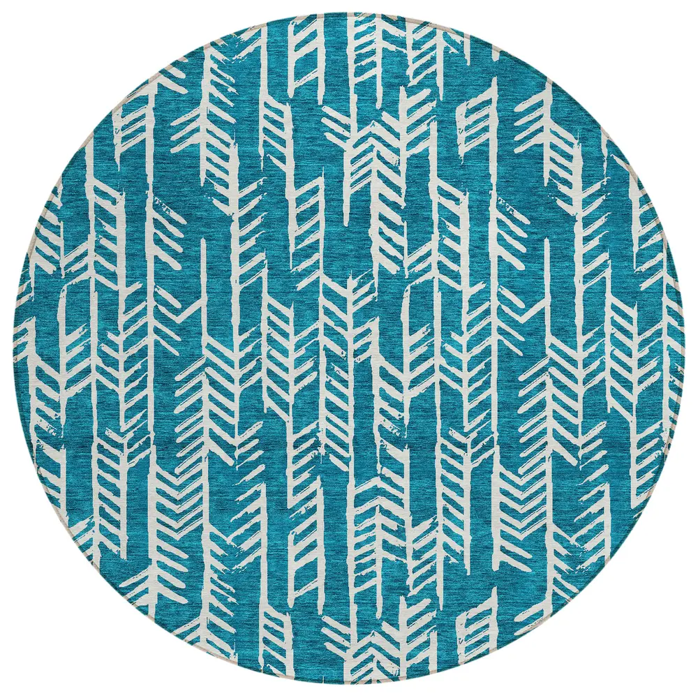 Chantille ACN906 Teal 8' x 8' Rug
