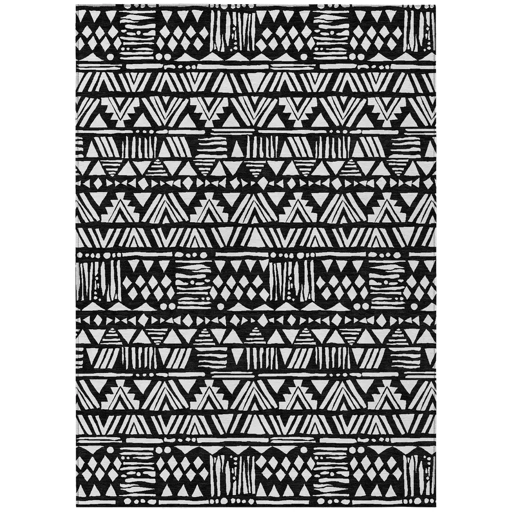 Chantille ACN907 Black 3' x 5' Rug
