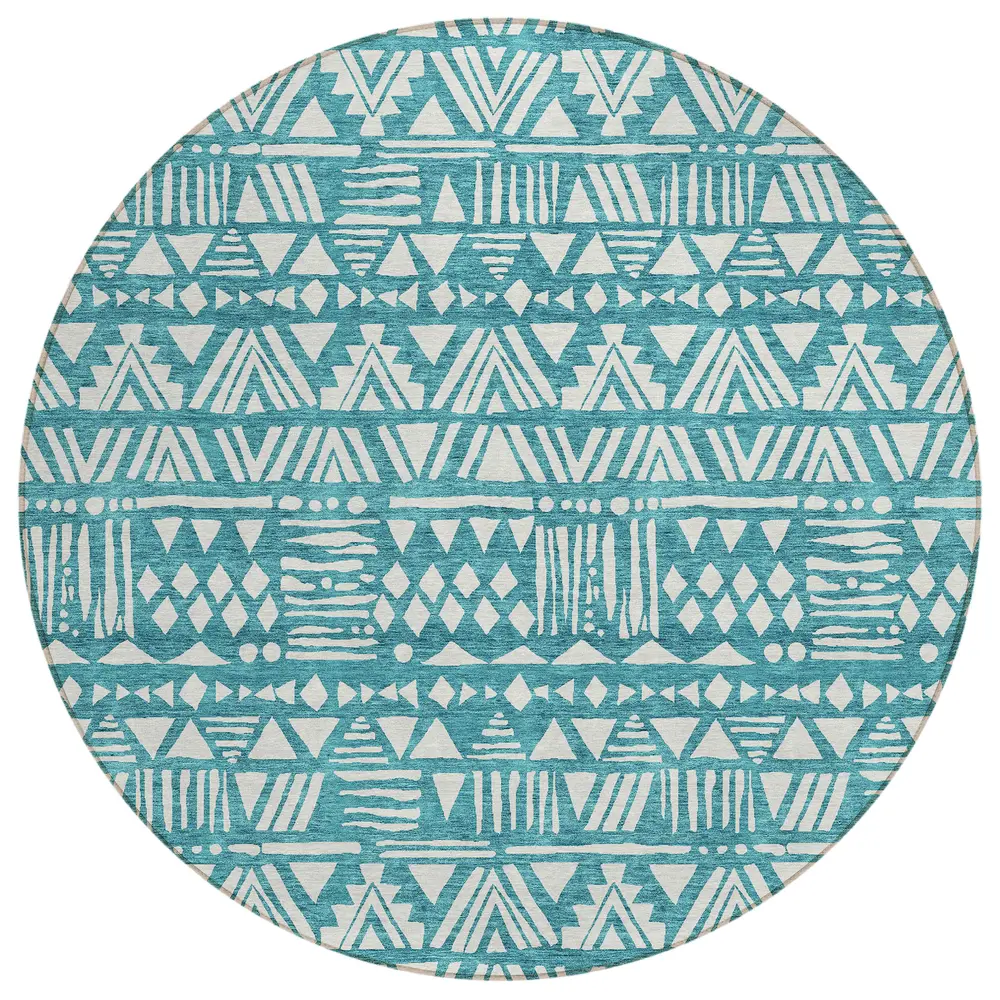 Chantille ACN907 Teal 8' x 8' Rug