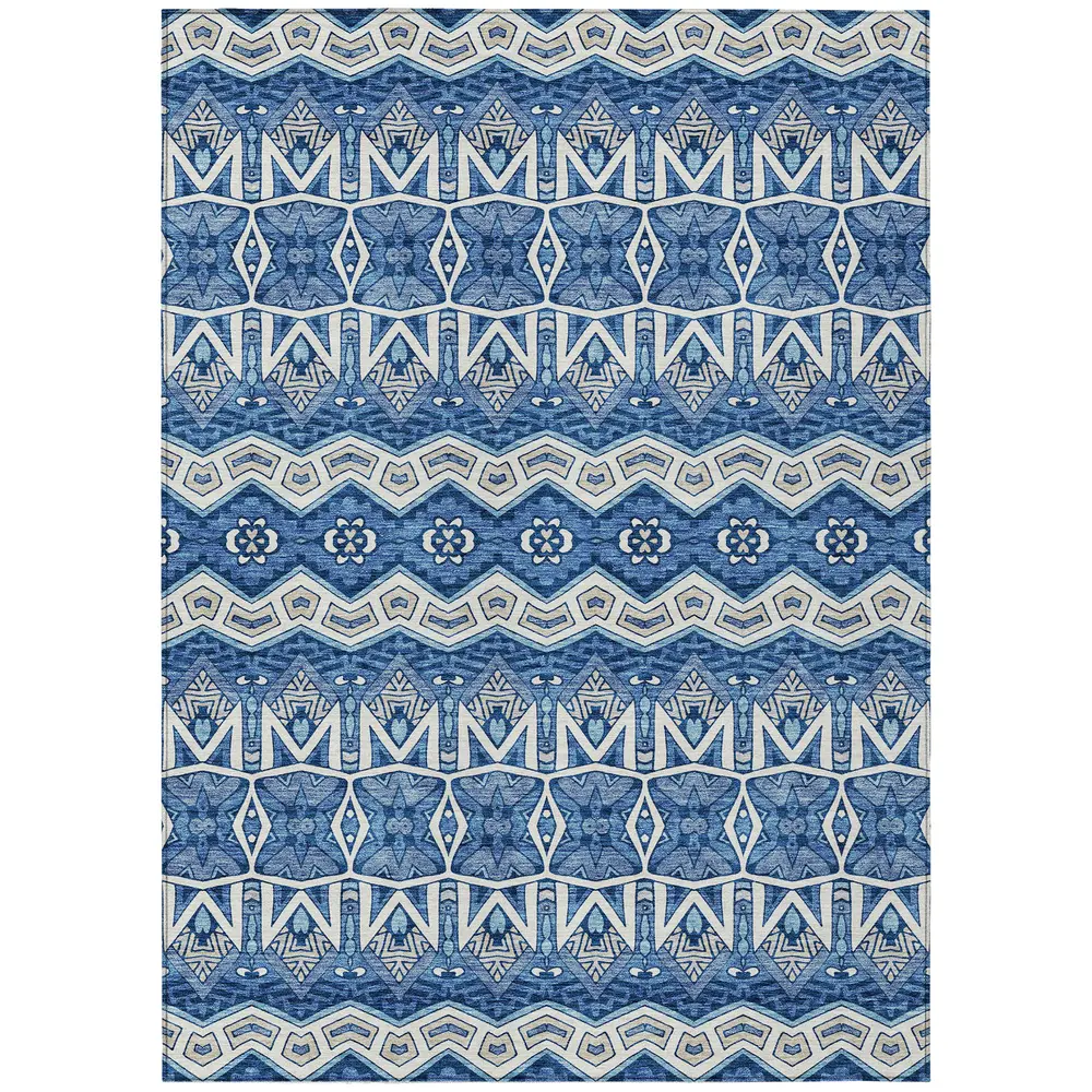 Chantille ACN909 Blue 3' x 5' Rug