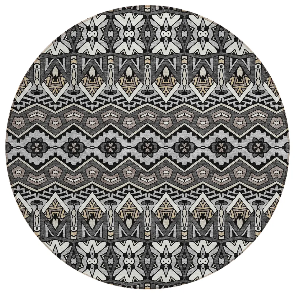Chantille ACN909 Charcoal 8' x 8' Rug
