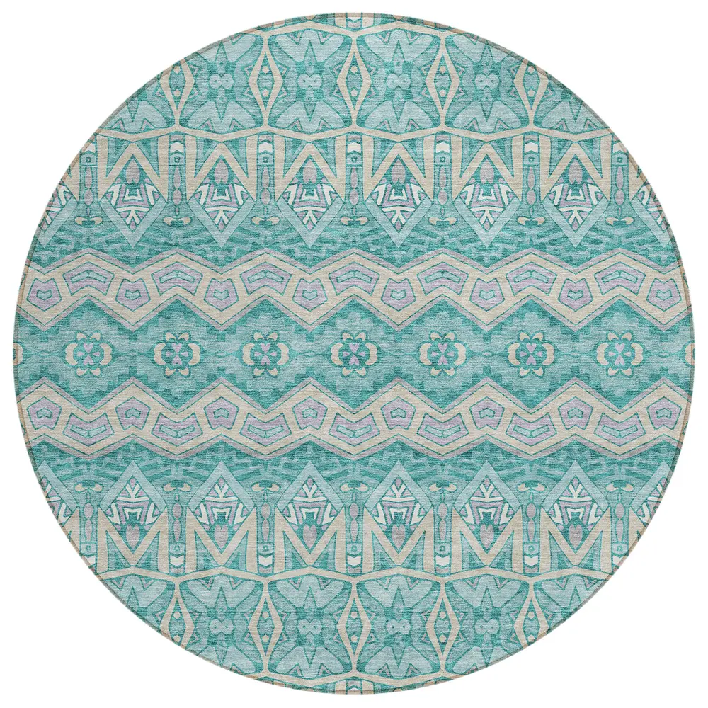 Chantille ACN909 Teal 8' x 8' Rug