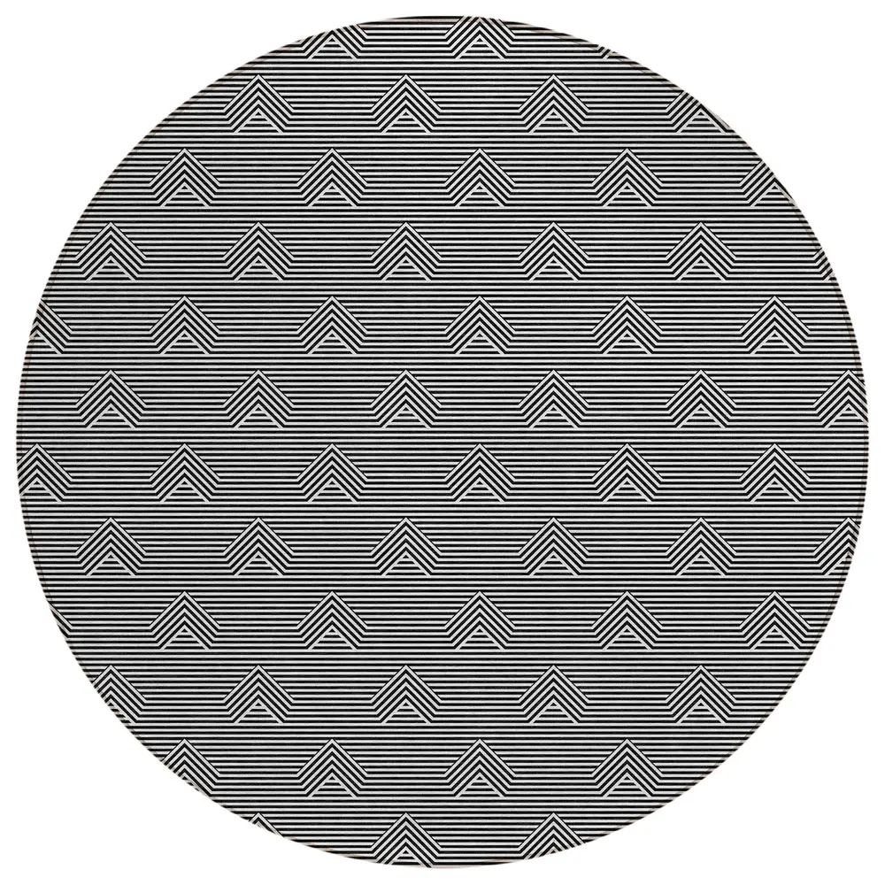 Chantille ACN910 Black 8' x 8' Rug