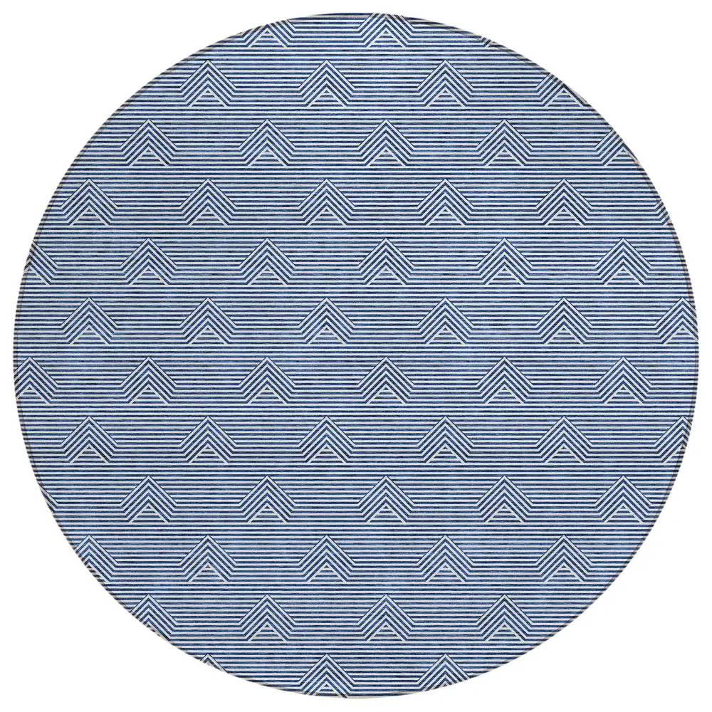 Chantille ACN910 Blue 8' x 8' Rug
