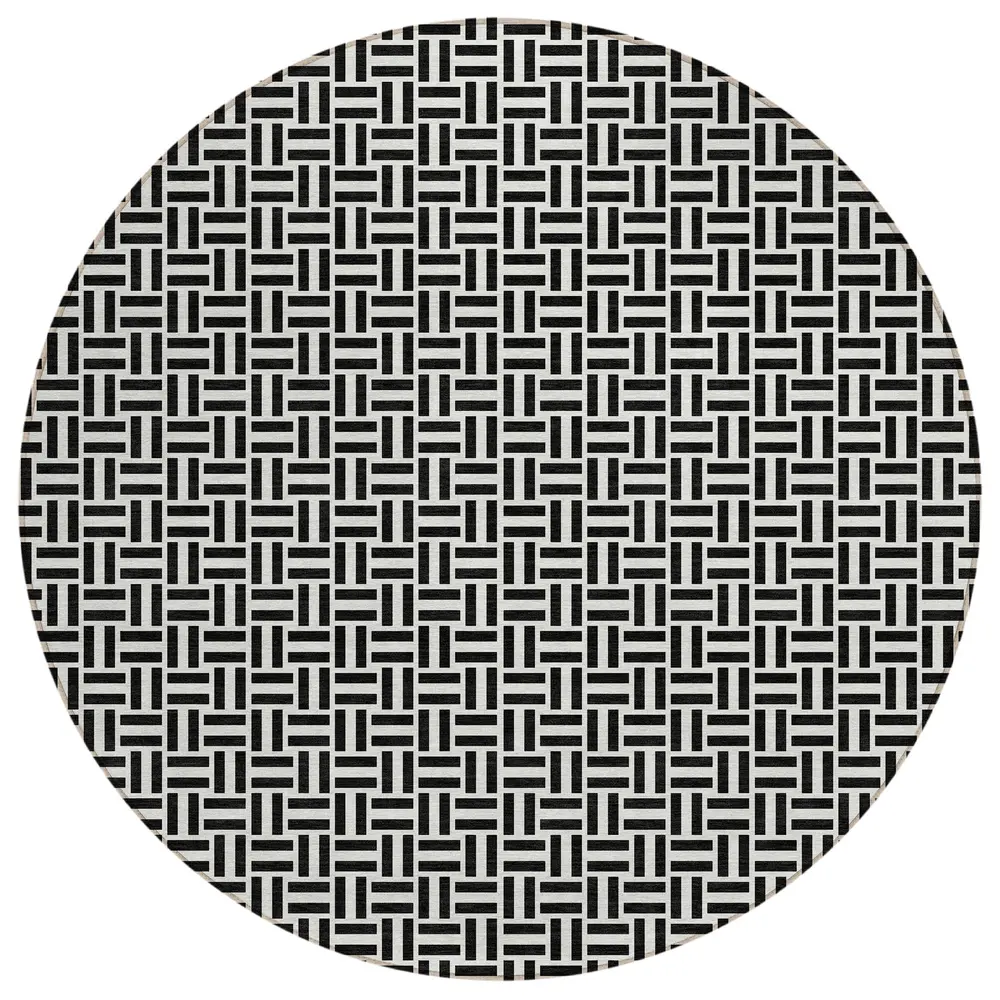 Chantille ACN911 Black 8' x 8' Rug
