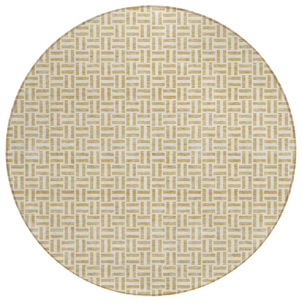 Chantille ACN911 Gold 8' x 8' Rug