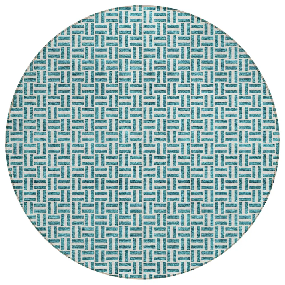 Chantille ACN911 Teal 8' x 8' Rug