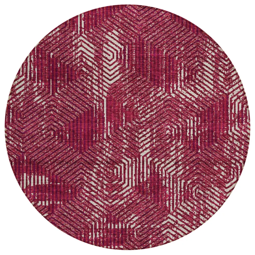 Chantille ACN912 Burgundy 8' x 8' Rug