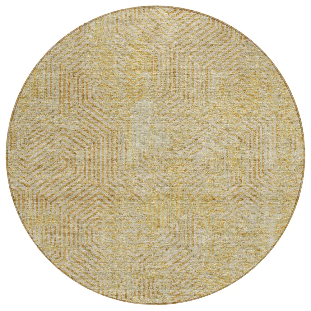 Chantille ACN912 Gold 8' x 8' Rug