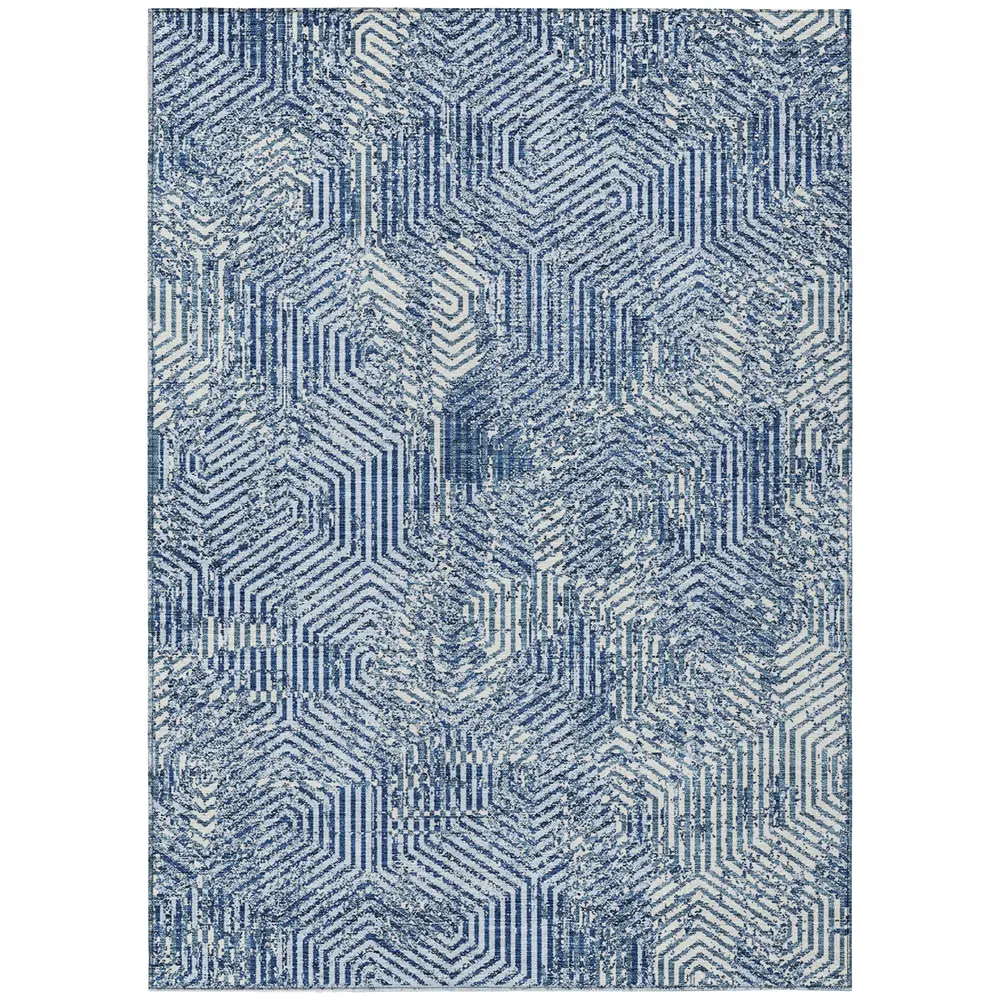 Chantille ACN912 Navy 5' x 7'6