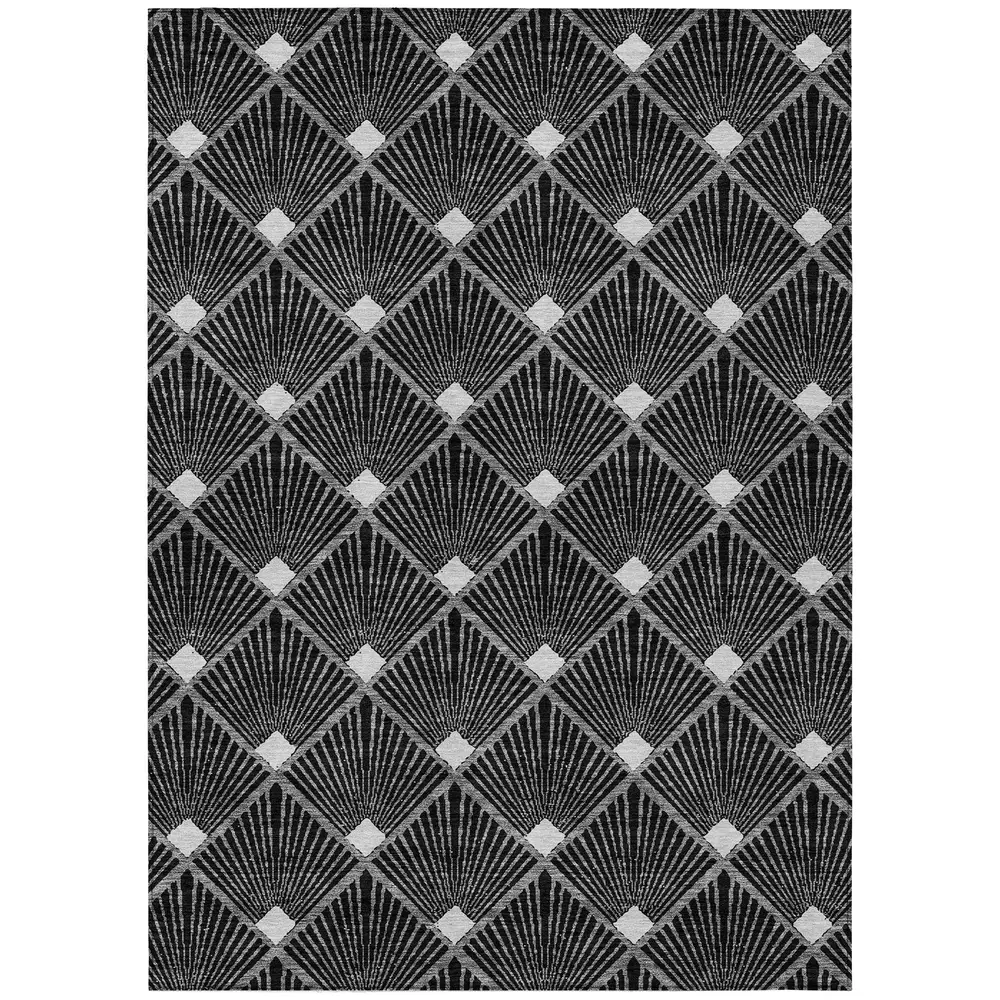 Chantille ACN914 Black 3' x 5' Rug