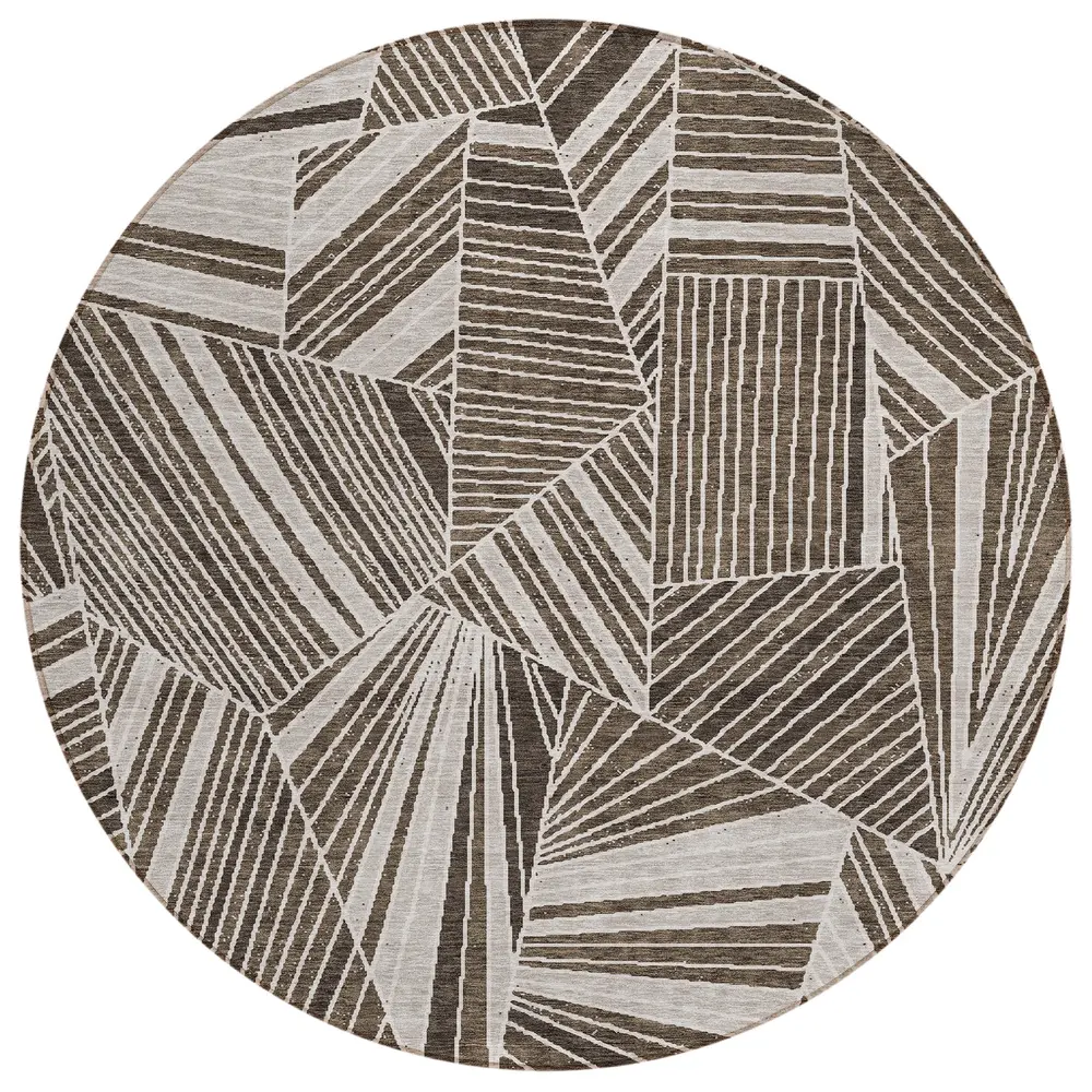 Chantille ACN915 Brown 8' x 8' Rug