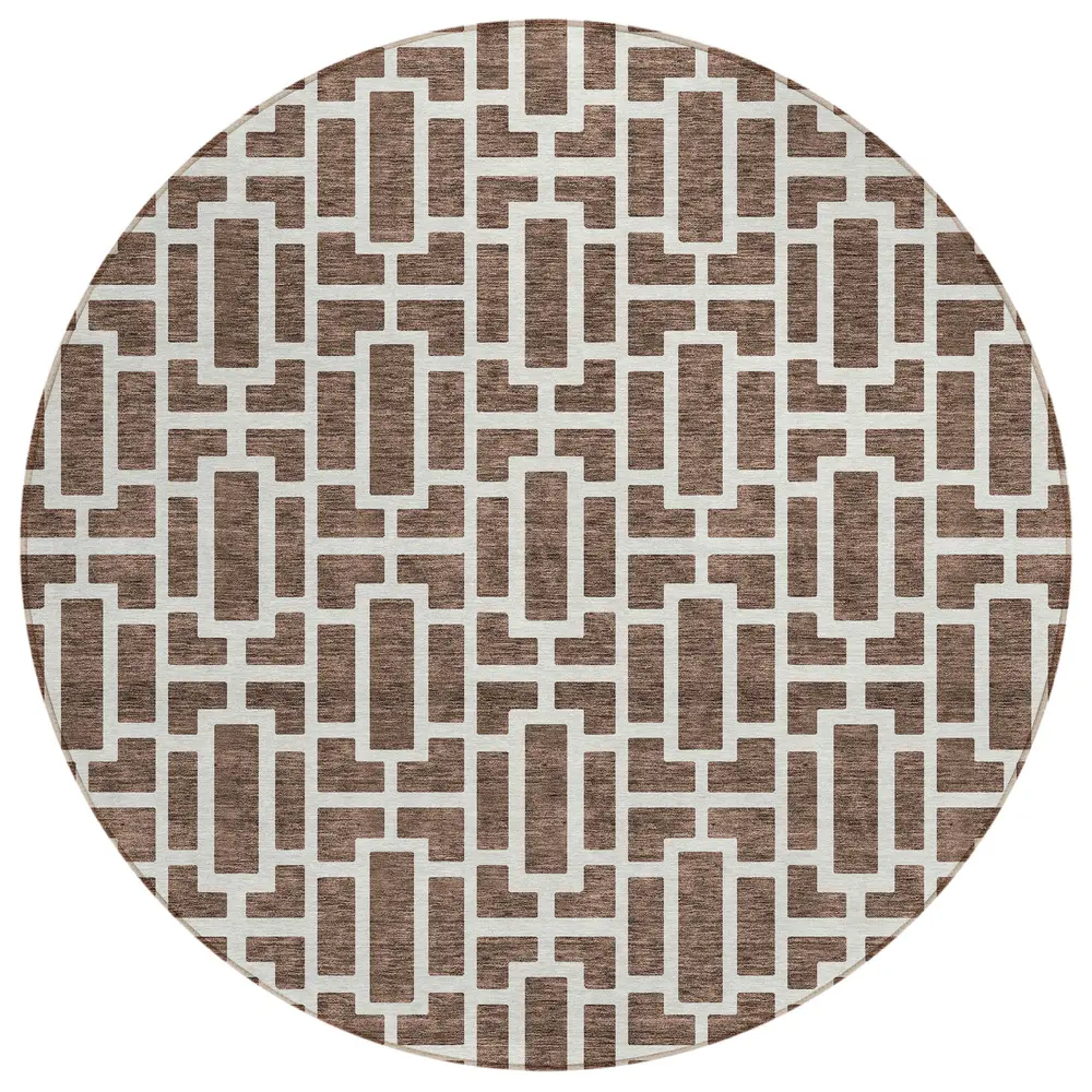 Chantille ACN916 Brown 8' x 8' Rug