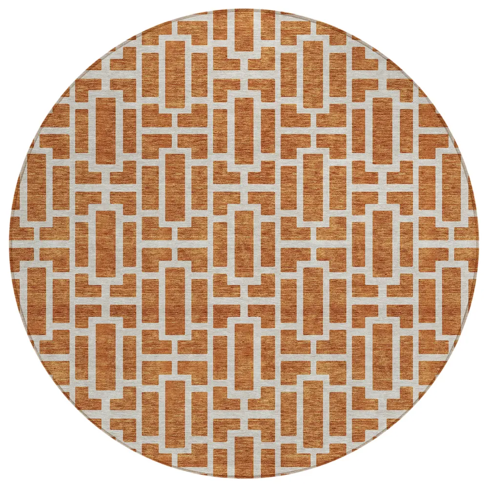 Chantille ACN916 Terracotta 8' x 8' Rug