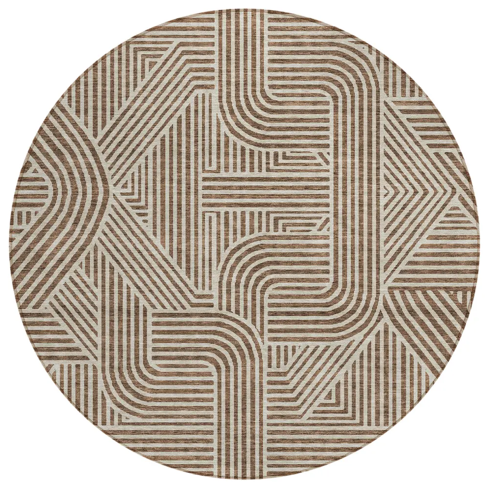 Chantille ACN917 Brown 8' x 8' Rug