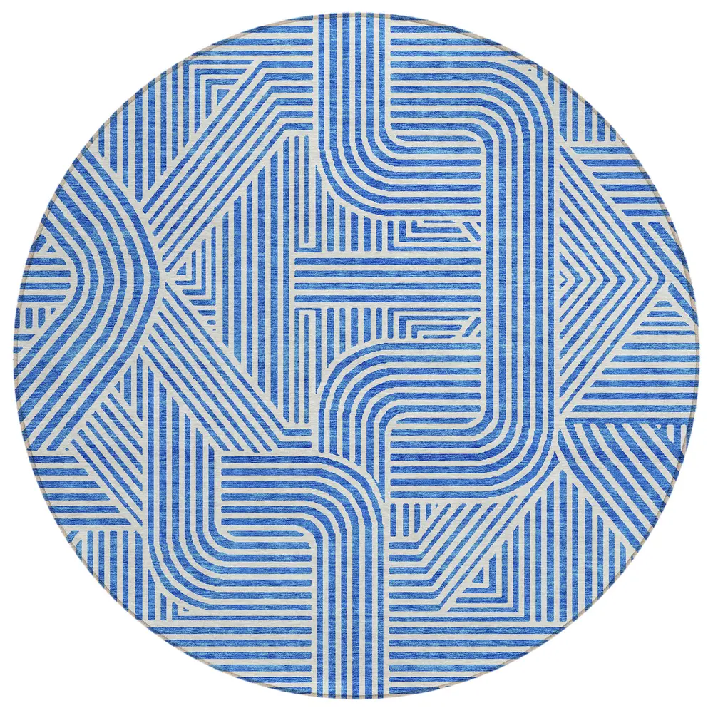 Chantille ACN917 Blue 8' x 8' Rug