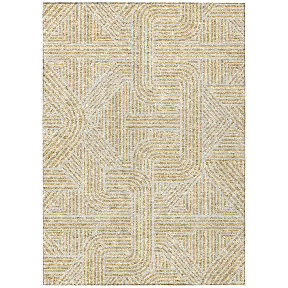Chantille ACN917 Gold 5' x 7'6