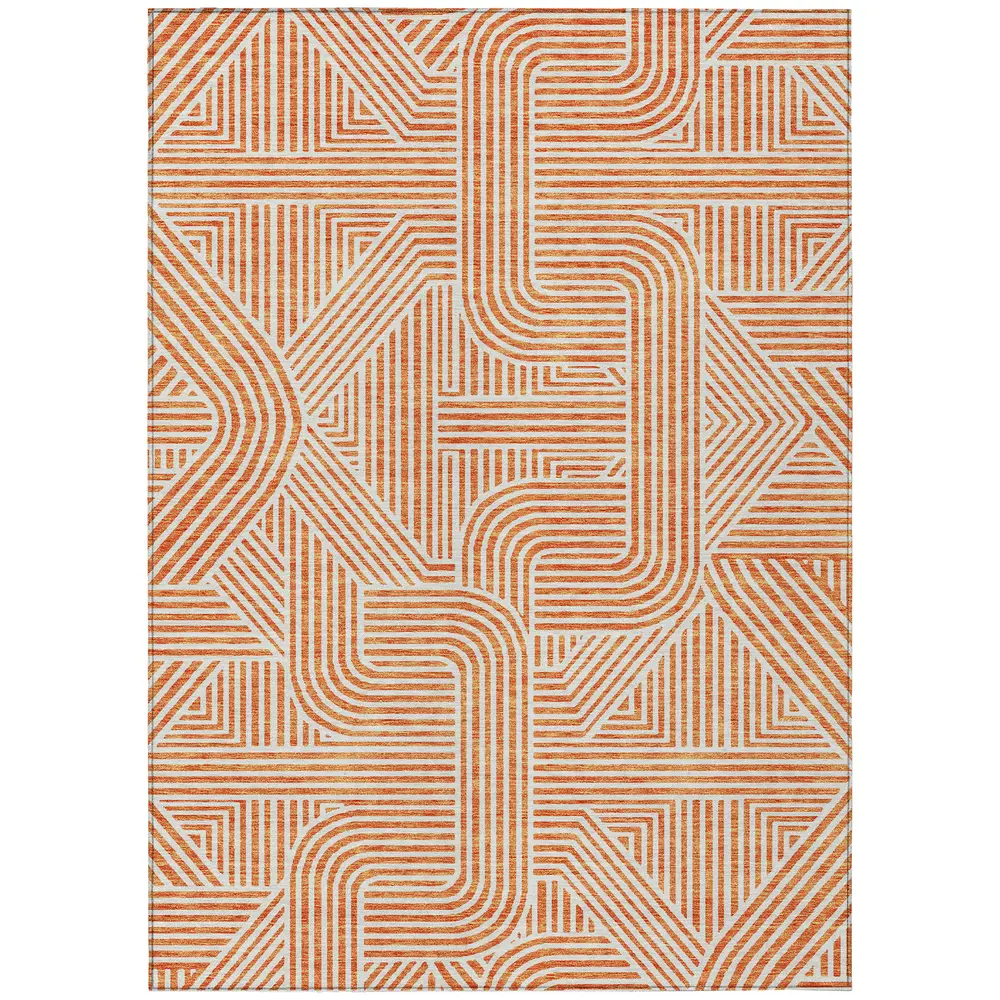 Chantille ACN917 Orange 8' x 10' Rug