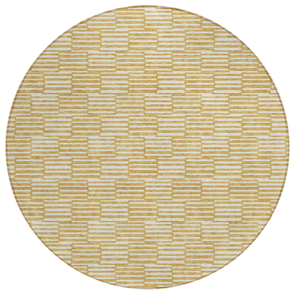 Chantille ACN918 Gold 8' x 8' Rug