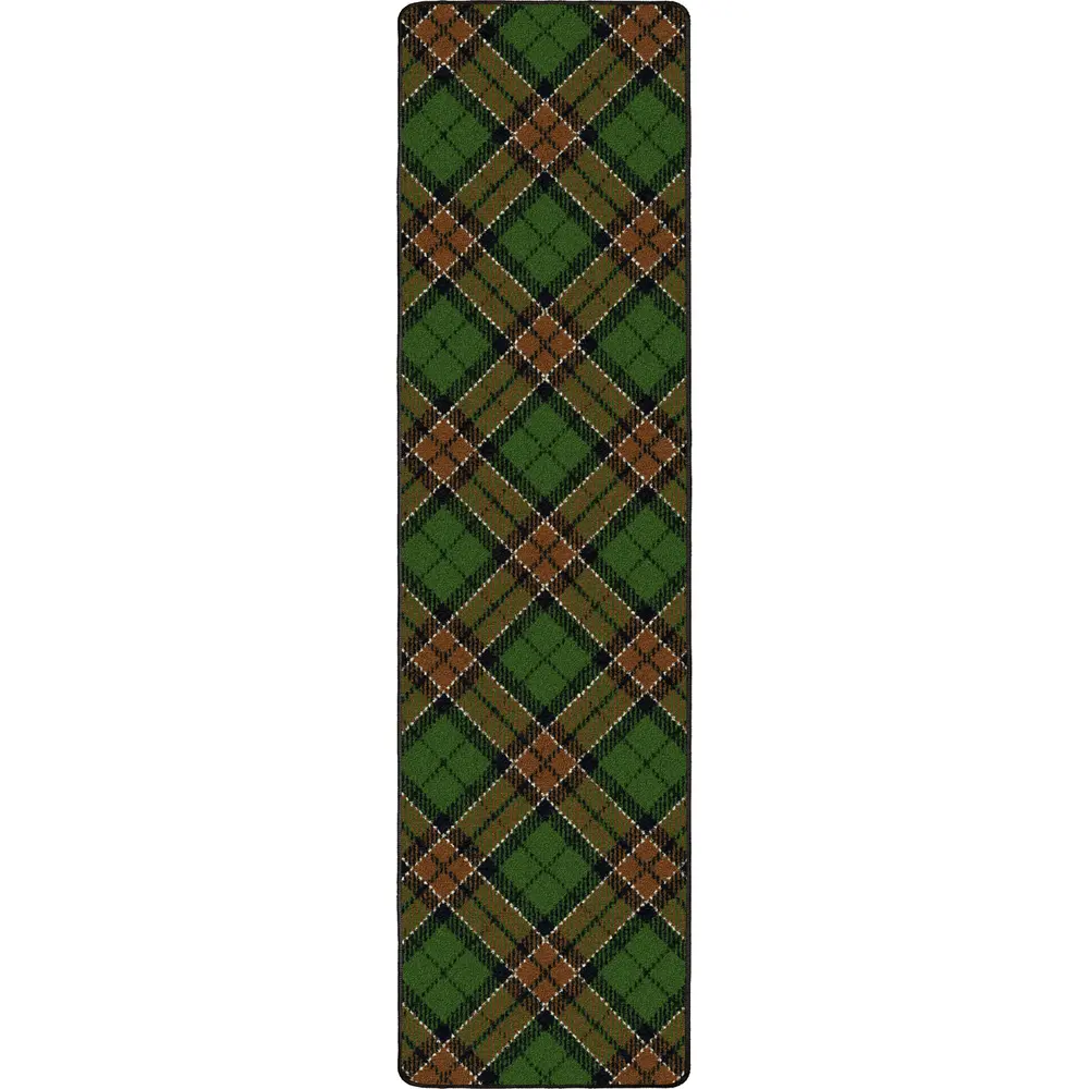 Christmas Plaid Cedar Green 2'1