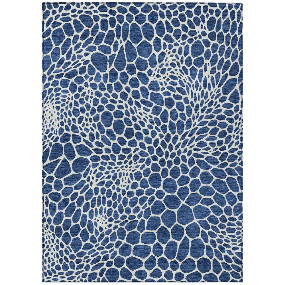 Chantille ACN919 Navy 3' x 5' Rug