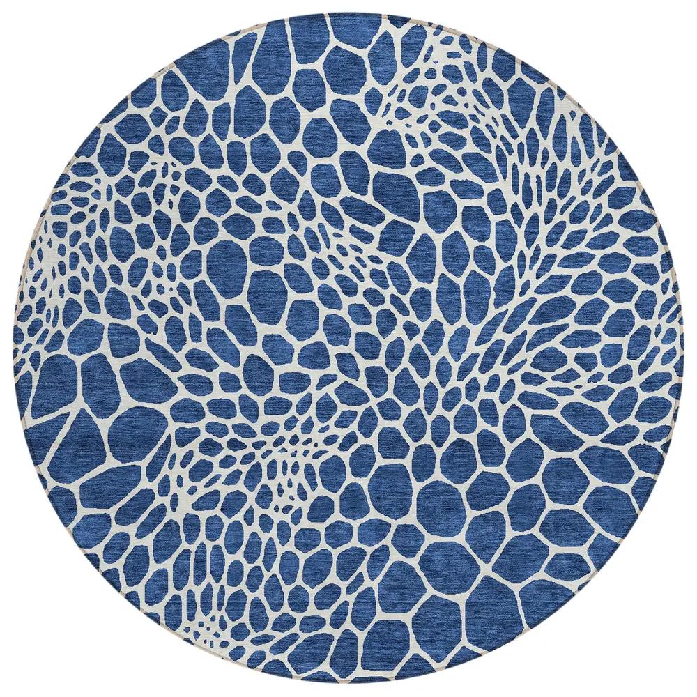 Chantille ACN919 Navy 8' x 8' Rug