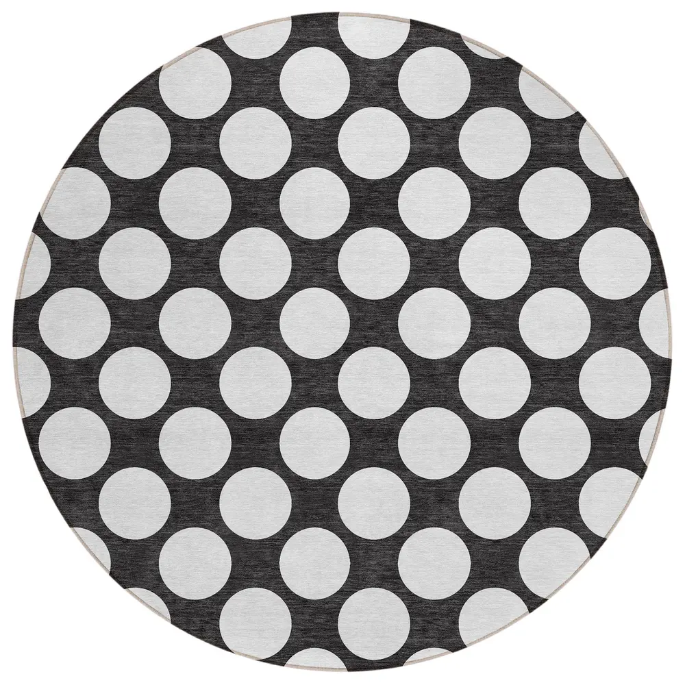 Chantille ACN921 Black 8' x 8' Rug