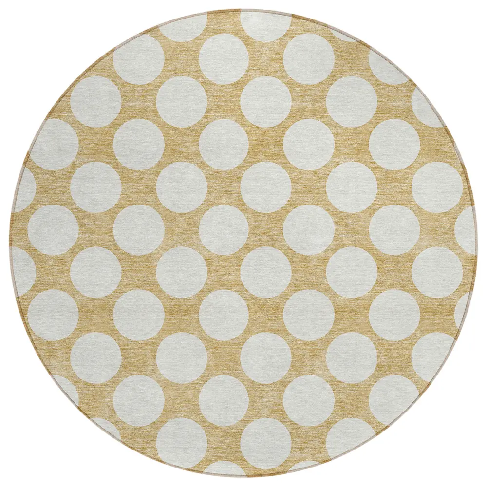 Chantille ACN921 Gold 8' x 8' Rug
