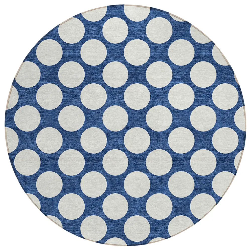 Chantille ACN921 Navy 8' x 8' Rug