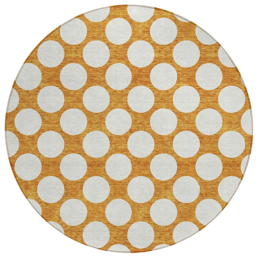 Chantille ACN921 Orange 8' x 8' Rug