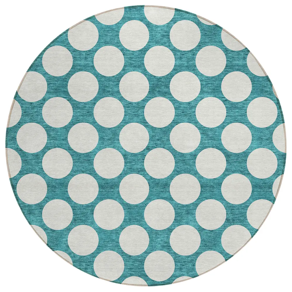 Chantille ACN921 Teal 8' x 8' Rug