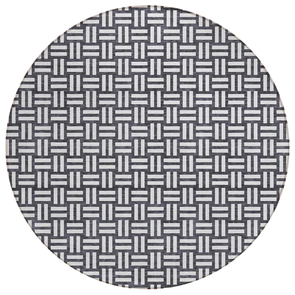Chantille ACN925 Black 8' x 8' Rug
