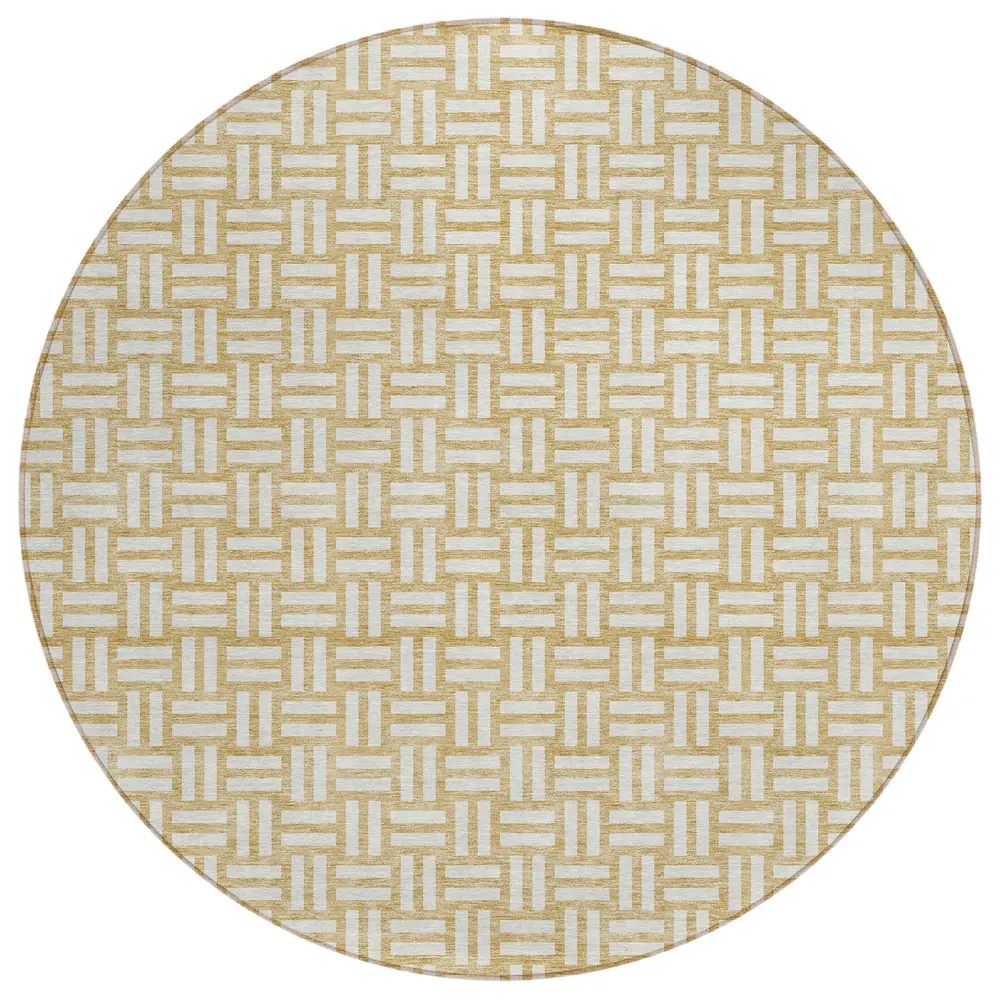 Chantille ACN925 Gold 8' x 8' Rug