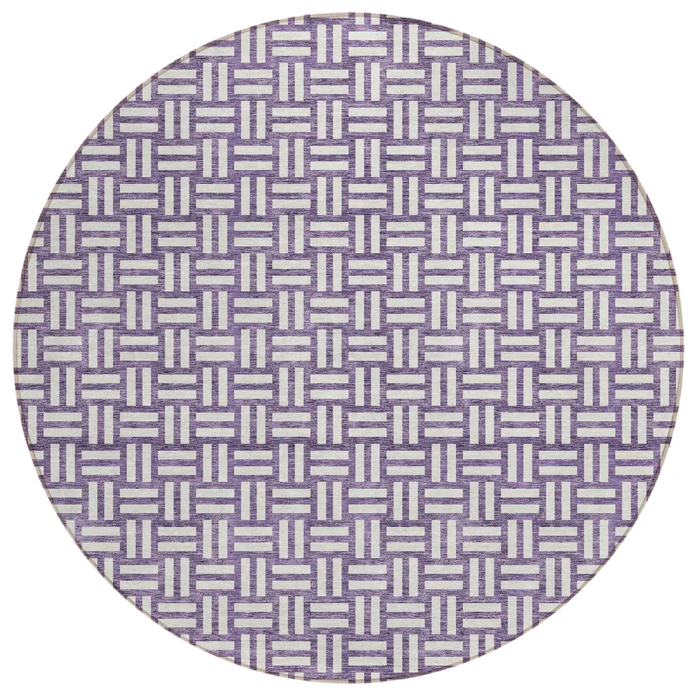 Chantille ACN925 Purple 8' x 8' Rug