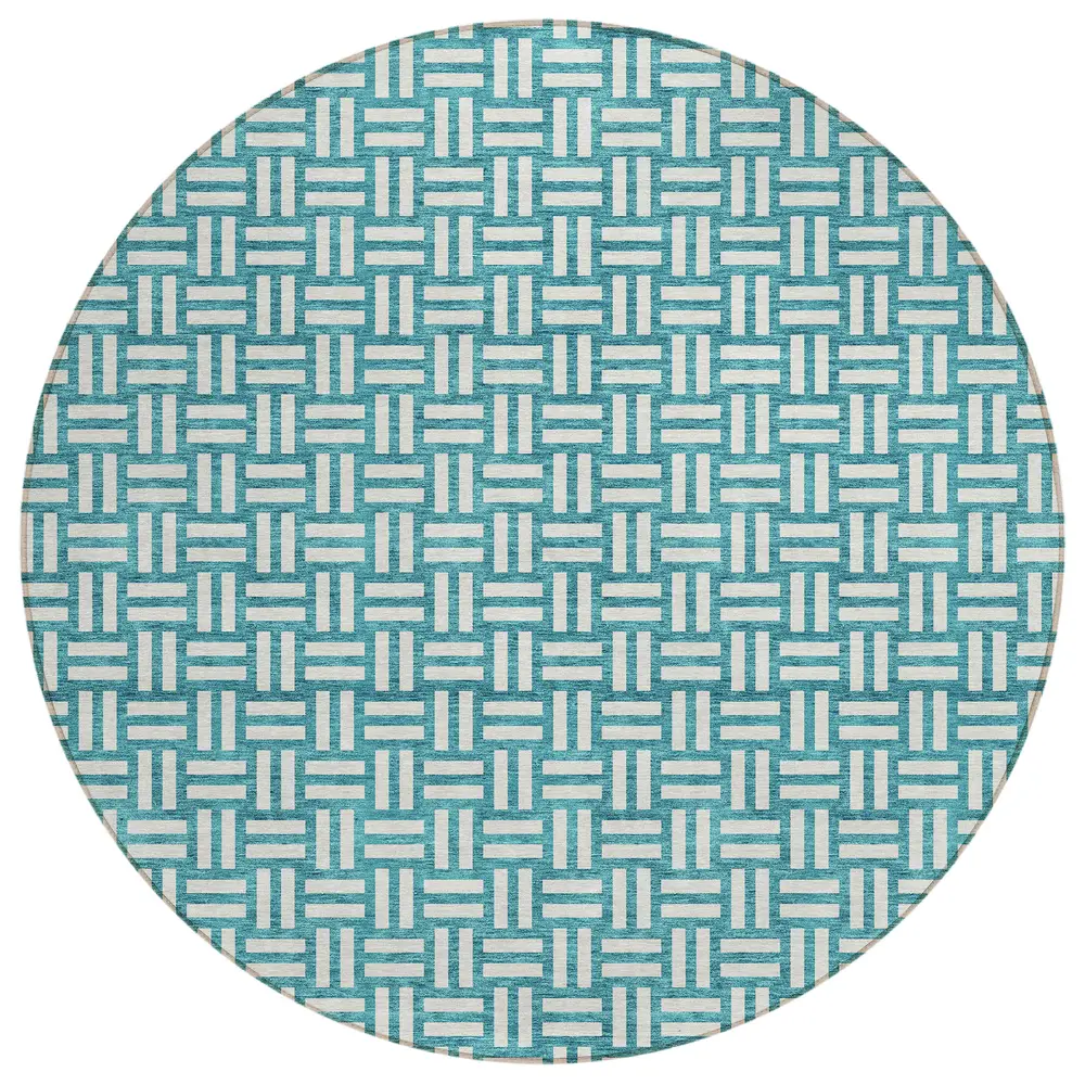 Chantille ACN925 Teal 8' x 8' Rug