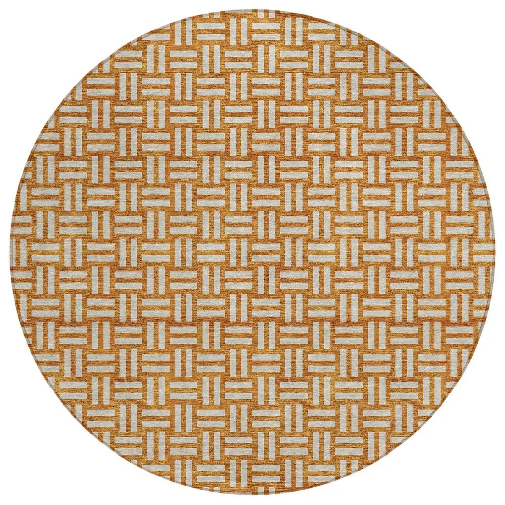 Chantille ACN925 Terracotta 8' x 8' Rug