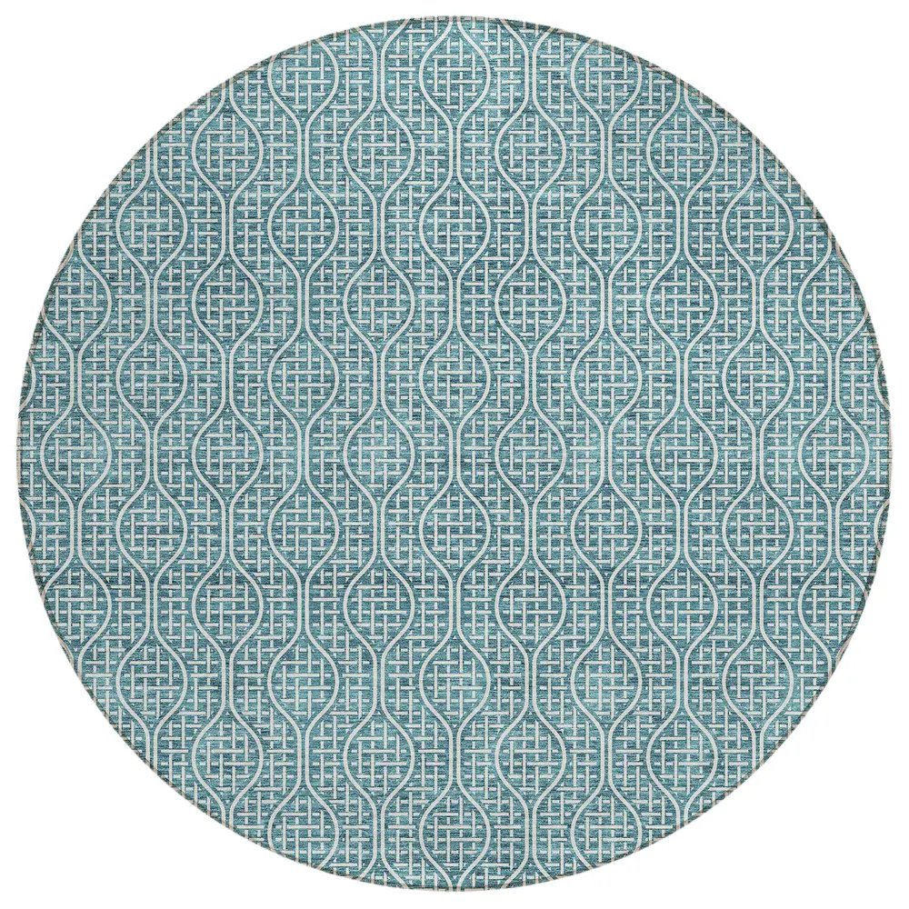 Chantille ACN926 Teal 8' x 8' Rug