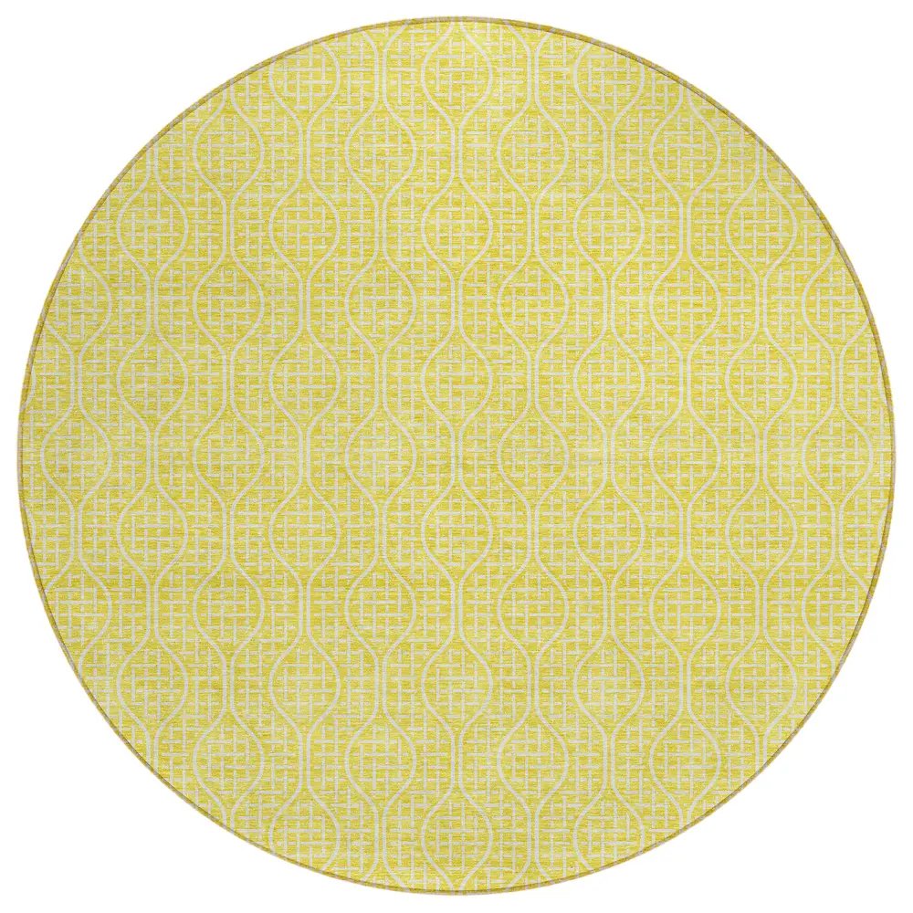 Chantille ACN926 Yellow 8' x 8' Rug