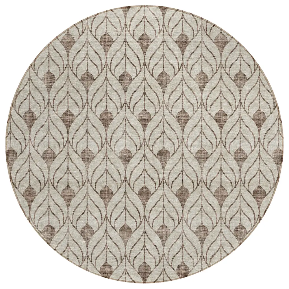 Chantille ACN927 Brown 8' x 8' Rug