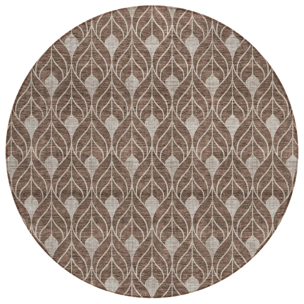 Chantille ACN927 Chocolate 8' x 8' Rug
