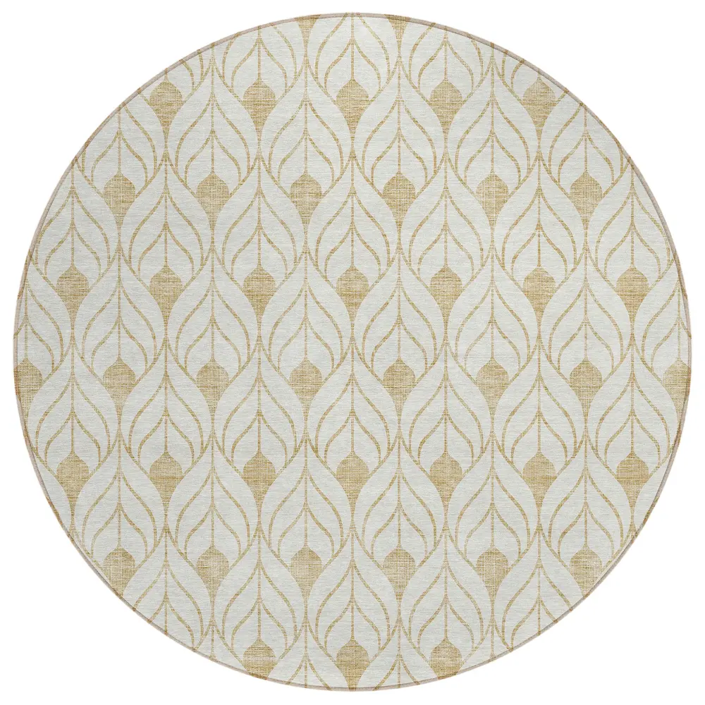 Chantille ACN927 Gold 8' x 8' Rug