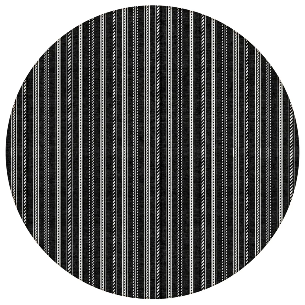 Chantille ACN929 Black 8' x 8' Rug