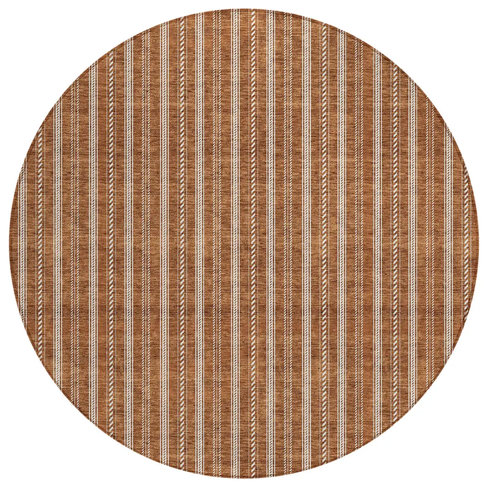 Chantille ACN929 Terracotta 8' x 8' Rug