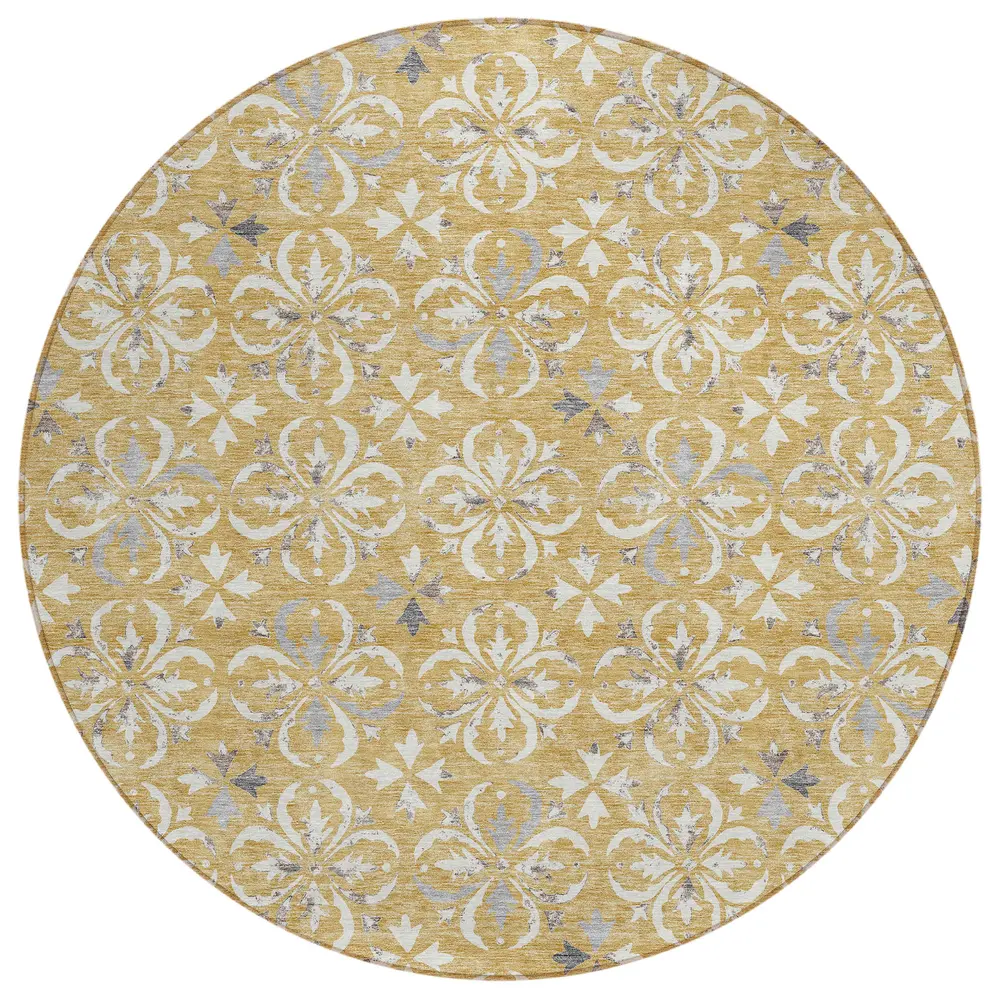 Chantille ACN930 Gold 8' x 8' Rug