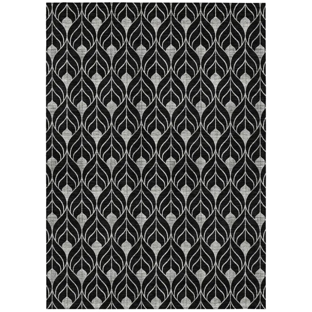 Chantille ACN931 Black 3' x 5' Rug
