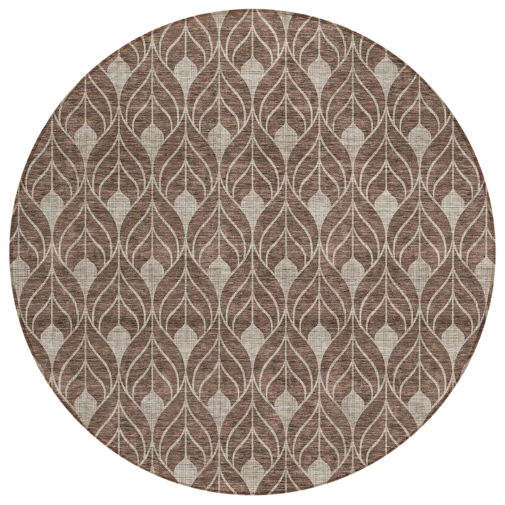 Chantille ACN931 Brown 8' x 8' Rug