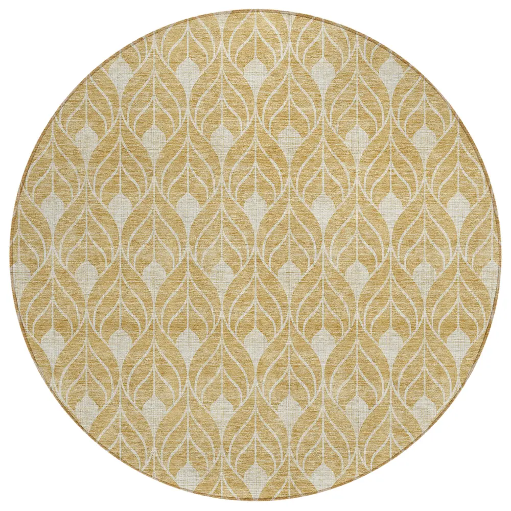 Chantille ACN931 Gold 8' x 8' Rug