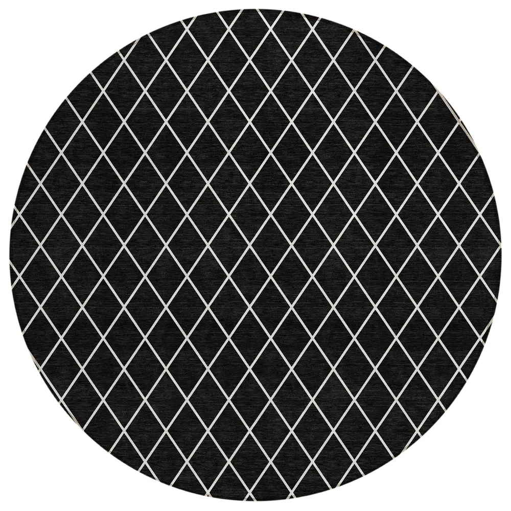 Chantille ACN932 Black 8' x 8' Rug