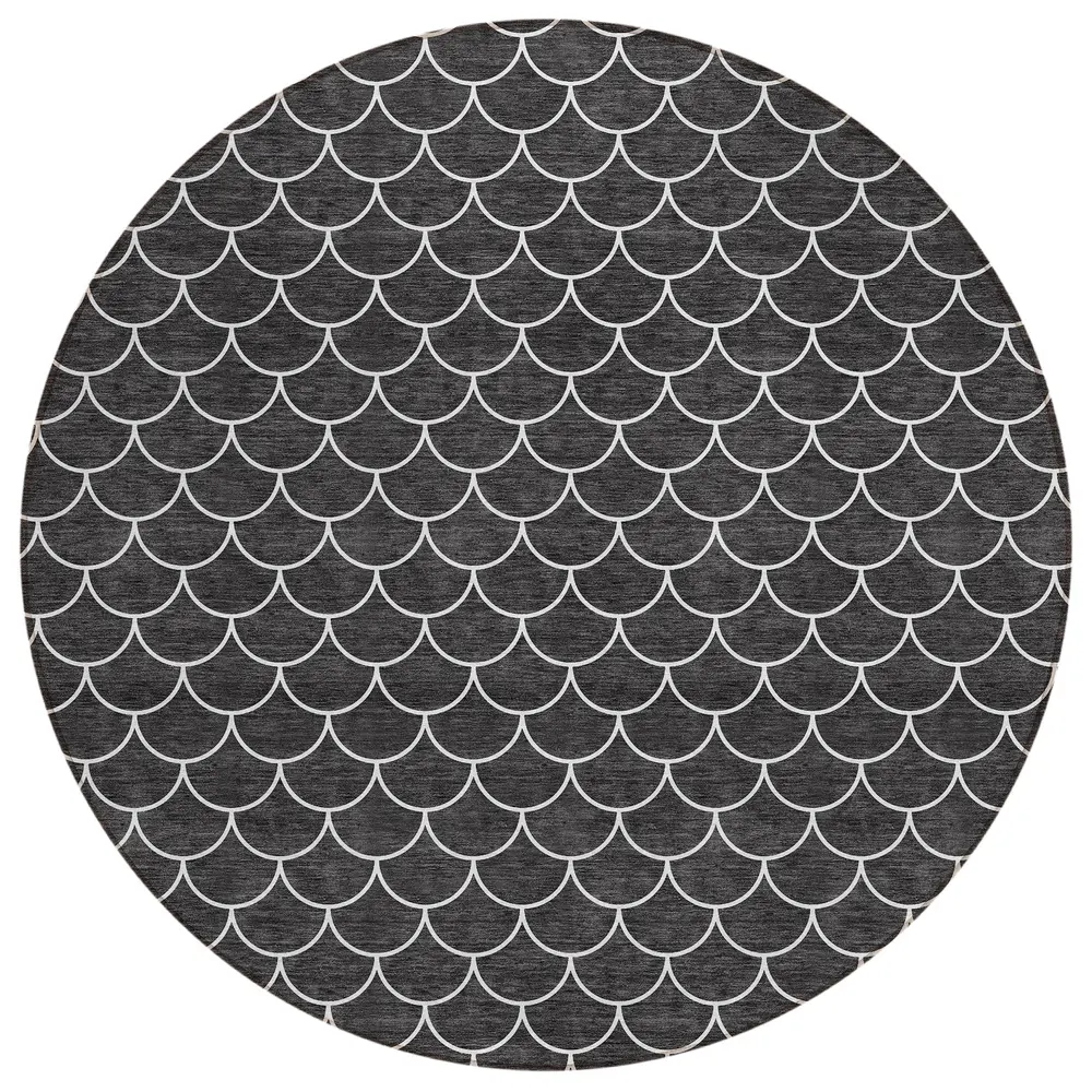 Chantille ACN933 Black 8' x 8' Rug